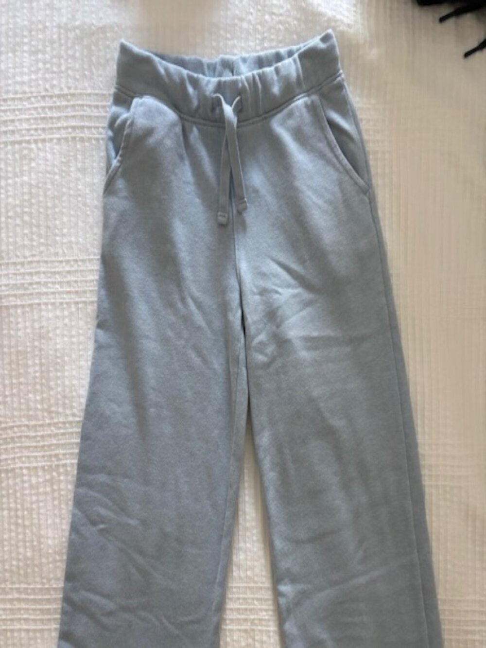 Girls OshKosh Light Blue Straight Leg Sweatpant Size 6